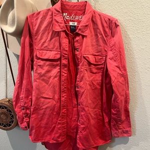 Pink Madewell Button Down